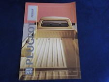 catalogue peugeot 504 pick-up   1993