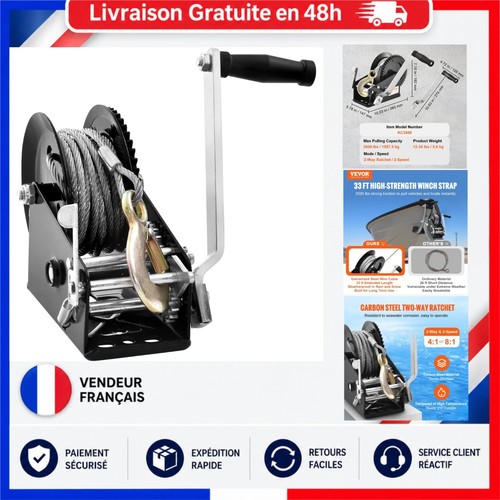 Vevor treuil manuel - treuil,