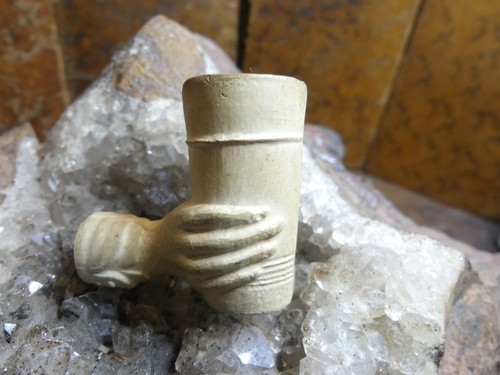 Culpted terracotta pipe le - culpted,