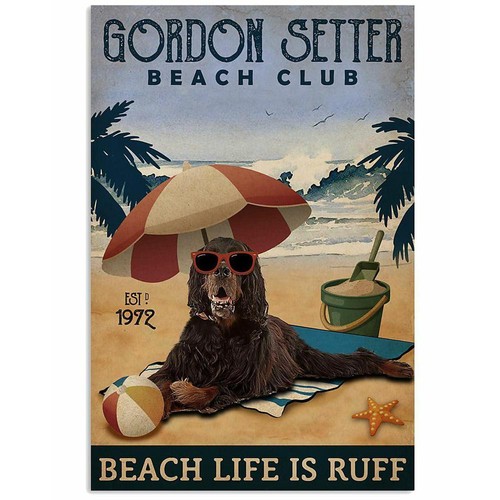 Vintage gordon setter dog - vintage,