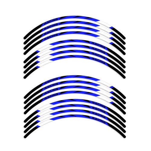 Blue r02b sides sticker - blue, 4