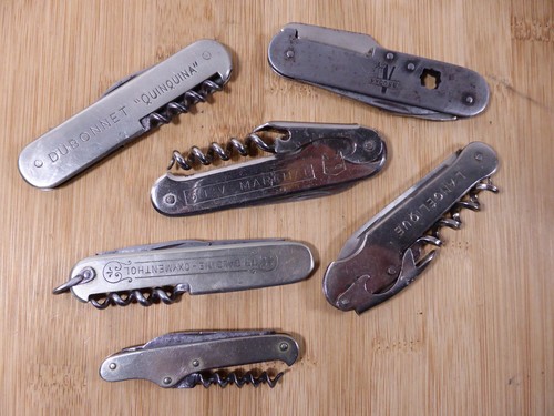 Lot anciens couteaux poche - lot, de
