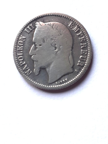 Piece argent franc - argent, 1
