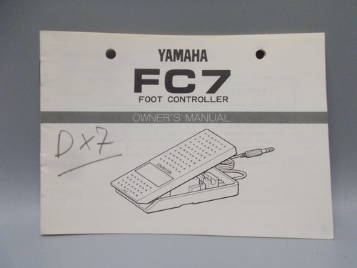 Yamaha fc7 pied contrôle - yamaha, fc7,