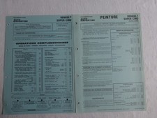 fiche réparation barème du