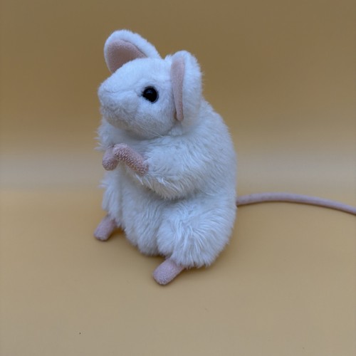 Doudou souris blanche - 🍀doudou,