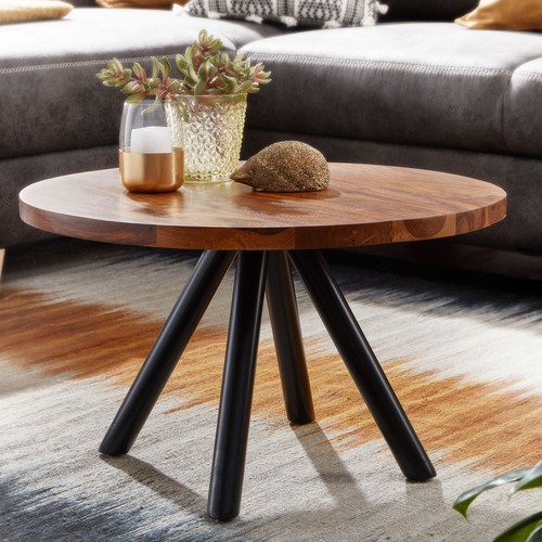 Finebuy table basse - table, ronde