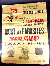 AFFICHE signé R JACQUET CAPTE
