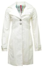 Trench lin slim blanc cassé femme I Code by IKKS taille 34 A54200411 écru