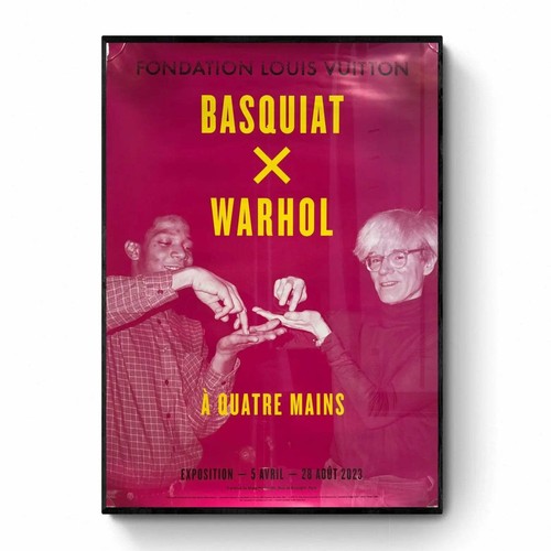 Basquiat warhol original - basquiat, x
