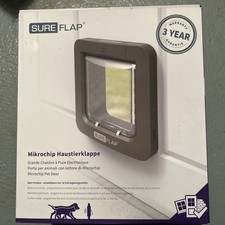 Surflat Grande Chatière À Puce Électrique  Couleur Marron