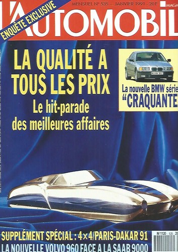 Automobile magazine 535 - l'automobile, n°535