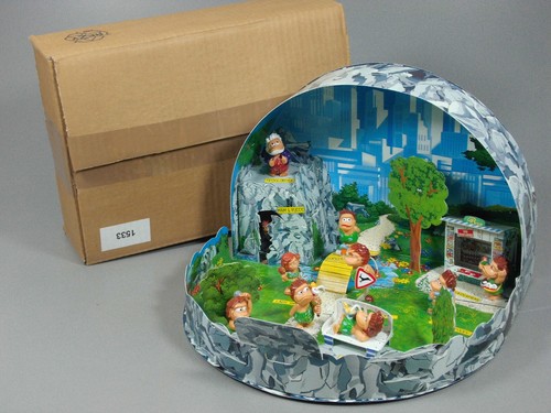 Diorama paleoboys italie - diorama,
