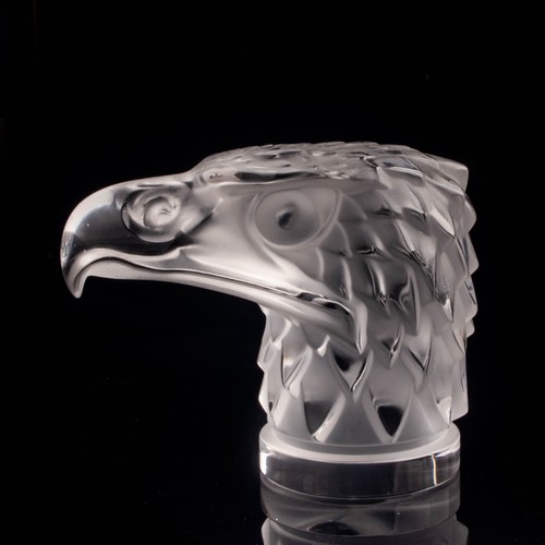 Lalique glass tete aigle - glass, d’aigle