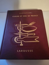 1953 CURNONSKY CUISINE & VINS DE FRANCE LAROUSSE GASTRONOMIE RECETTES OENOLOGIE