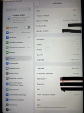 Carte Mère iPad Pro 11 1e Gen 512go A1934 100% Fonctionnelle