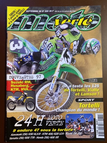 Moto verte 269 9 1996 - verte, du