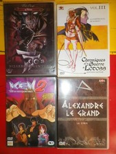 4 DVD Manga série