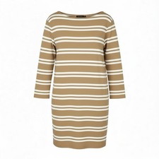 GANT Robe Femme Rayée L Kaki