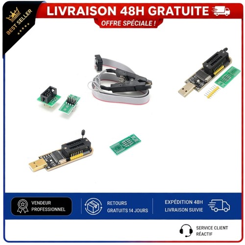 Programmateur bios ch341a - programmateur, usb