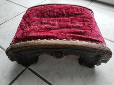 Marche Pied ancien Velours