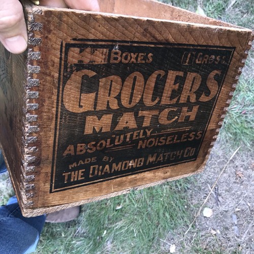 Rare antique grocers diamond - rare,