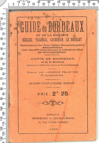 Guide bordeaux de - de,