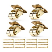 Roulettes en laiton de roues