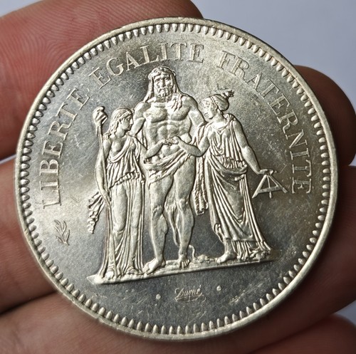 Monnaie argent francs - monnaie, 50