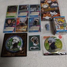 Naruto Kakashi Birthday Can Badge Acrylic Stand Limited Edition Duty Paid or Re