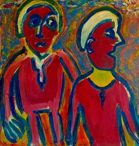 Tableau art brut - tableau,