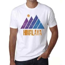 ULTRABASIC Homme Tee-Shirt Montagne Himalaya Mountain Himalaya T-Shirt Vintage