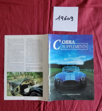 N°19609  / COBRA supplément kit car magazine   16 pages