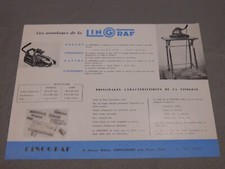 Catalogue LINOGRAF – Machine à imprimer – 2 pages 