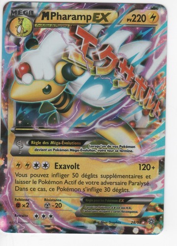 Carte pokémon pharamp ex - 1,