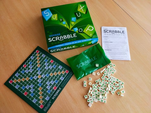 Pour scrabble voyage - mattel, au