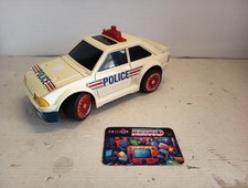 JOUSTRA  FORD ESCORT XR3  POLICE EN PLASTIQUE TELECOMMANDEE  NON FONCTIONNELLE