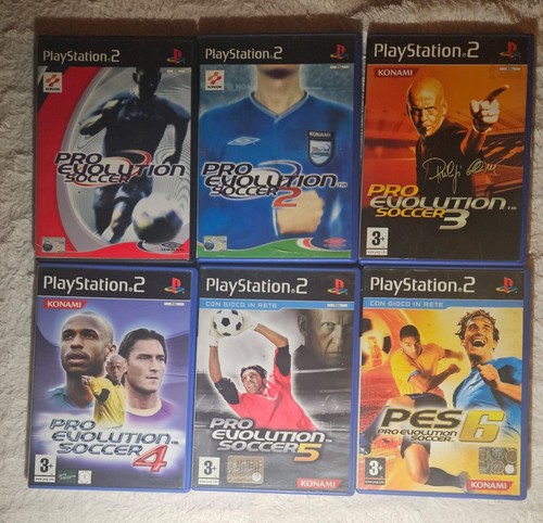 Ps2 lot pes evolution - 6x, to