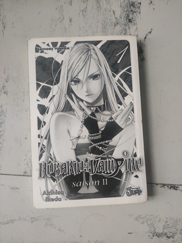 Manga rosario vampire tome - manga,
