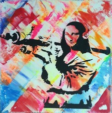 PyB signed  JOCONDE BANKSY