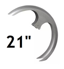 Fender Avant Personnalisé Bagger Harley Touring Glide Road King 21" Vrai Wrap