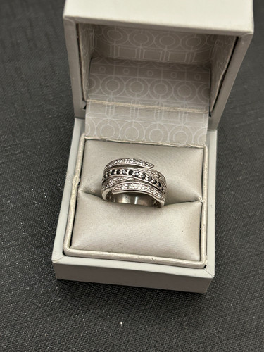 Belle bague argent - massif, avec