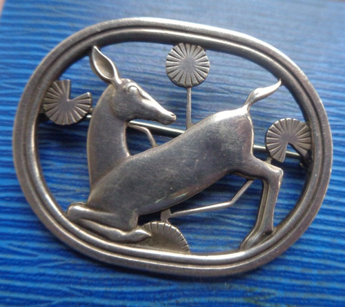 Broche argent danemark - en, du