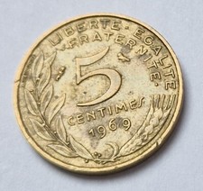 Pièce de monnaie 5 centimes