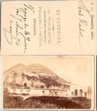 France, Grenoble, Fort Rabot Vintage CDV albumen carte de visite - A. Michaud ph