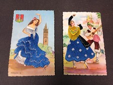 Lot 2 cartes postales