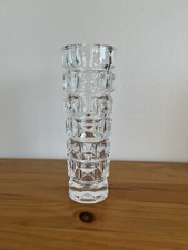 Vase Géométrique en cristal d'Arques Non Abîmé.