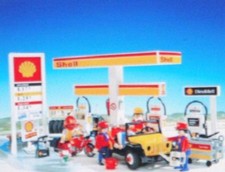 Playmobil -- Pièce de rechange -- Station shell 3437 --