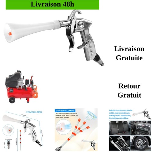 Pistolet nettoyage air - nettoyage, à