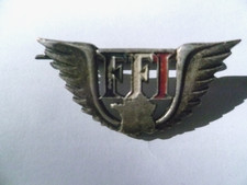 Insigne FFI Resistance  Arthus Bertrand matricule 195670